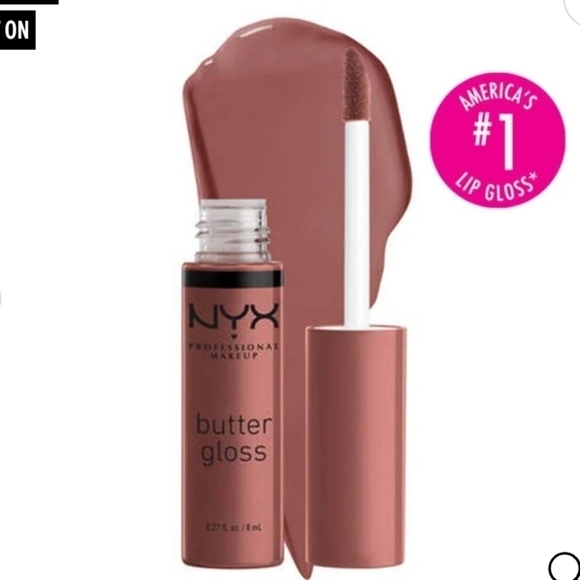 LAST ONE 🔥NYX Butter Gloss - Picture 1 of 7